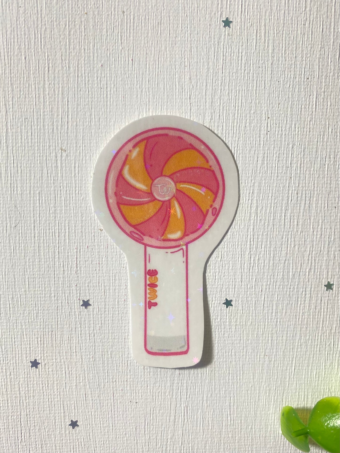 Twice Fandom LightStick Holographic Sticker