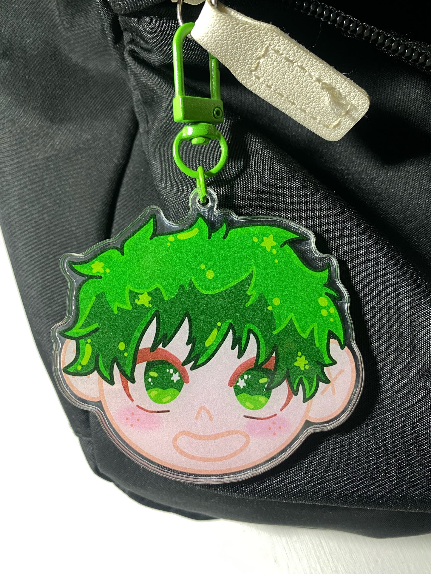 Big Head Deku Acrylic Keychain