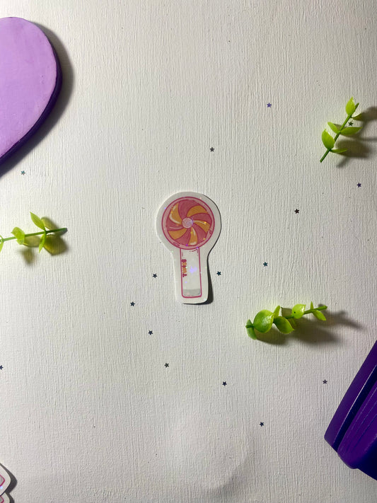 Twice Fandom LightStick Holographic Sticker