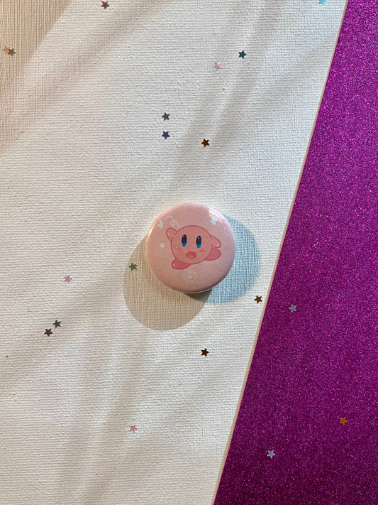 Mini Kirby 1.2 Inch Button